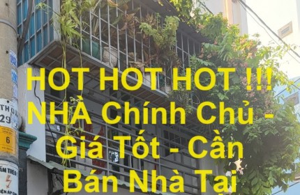 HOT HOT HOT !!! NHÀ Chính Chủ - Giá Tốt - Cần Bán Nhà Tại 120/29/8 Thích Quảng Đức, Phường 4, Phú Nhuận